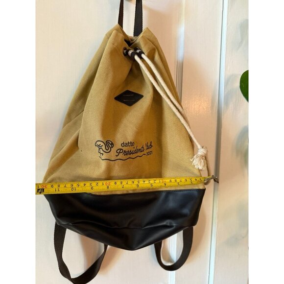 Datto Presidents Club 2021 Canvas Drawstring Backpack - Picture 6 of 11
